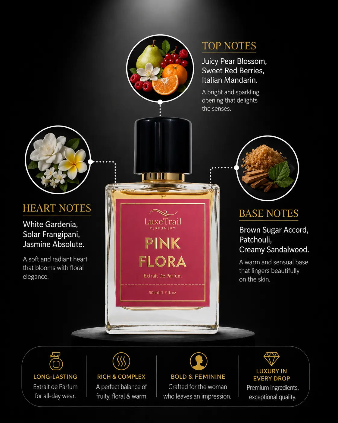 Pink Flora - Extrait De Parfum